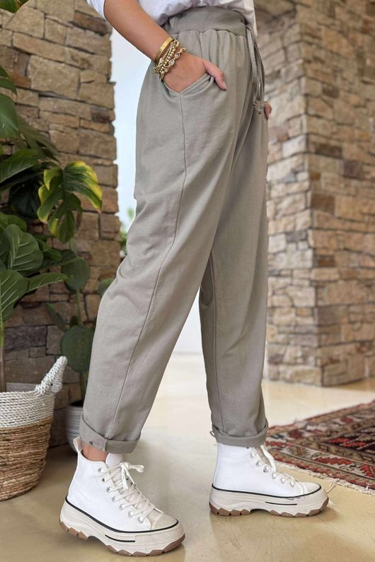 Made in Italy Oris Classic Jogger Mocha